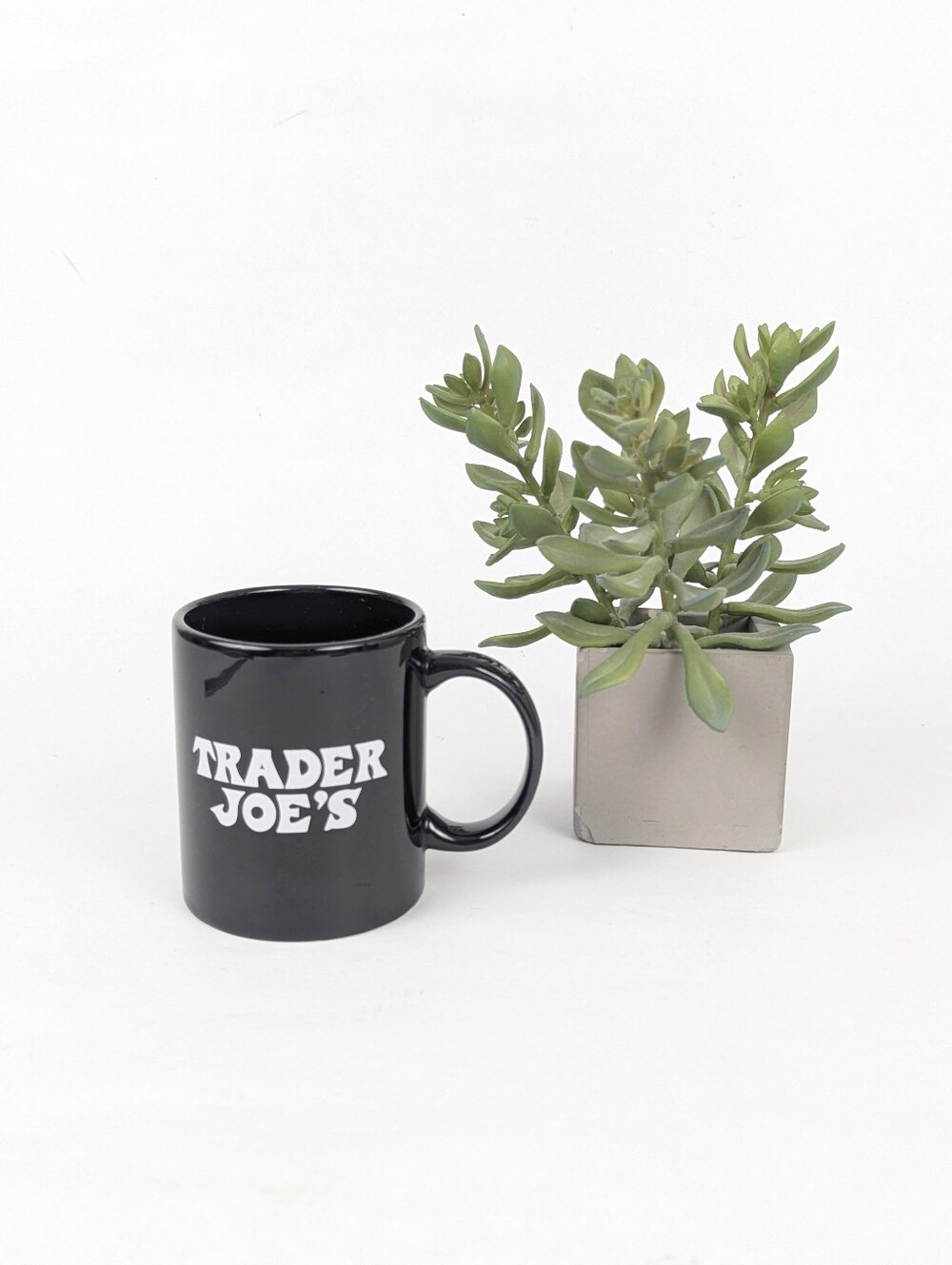Vintage Black Trader Joes Mug Joe's